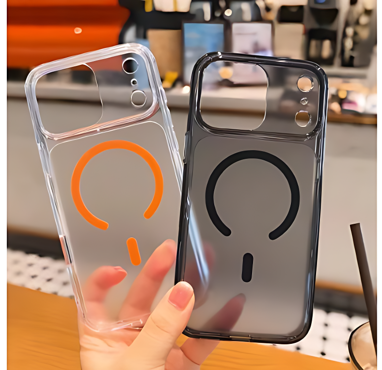 iPhone 17/17 Pro/17 Pro Max Matte Magsafe Case ā TPU+PC, Camera Button, Wireless Charge