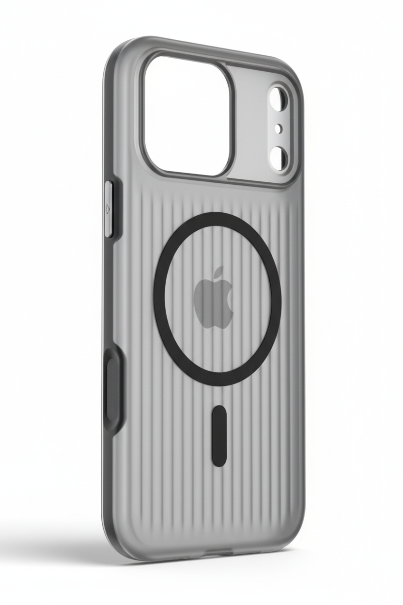 iPhone 17/17 Pro/17 Pro Max Matte MagSafe Case – Shockproof with AI Camera Button