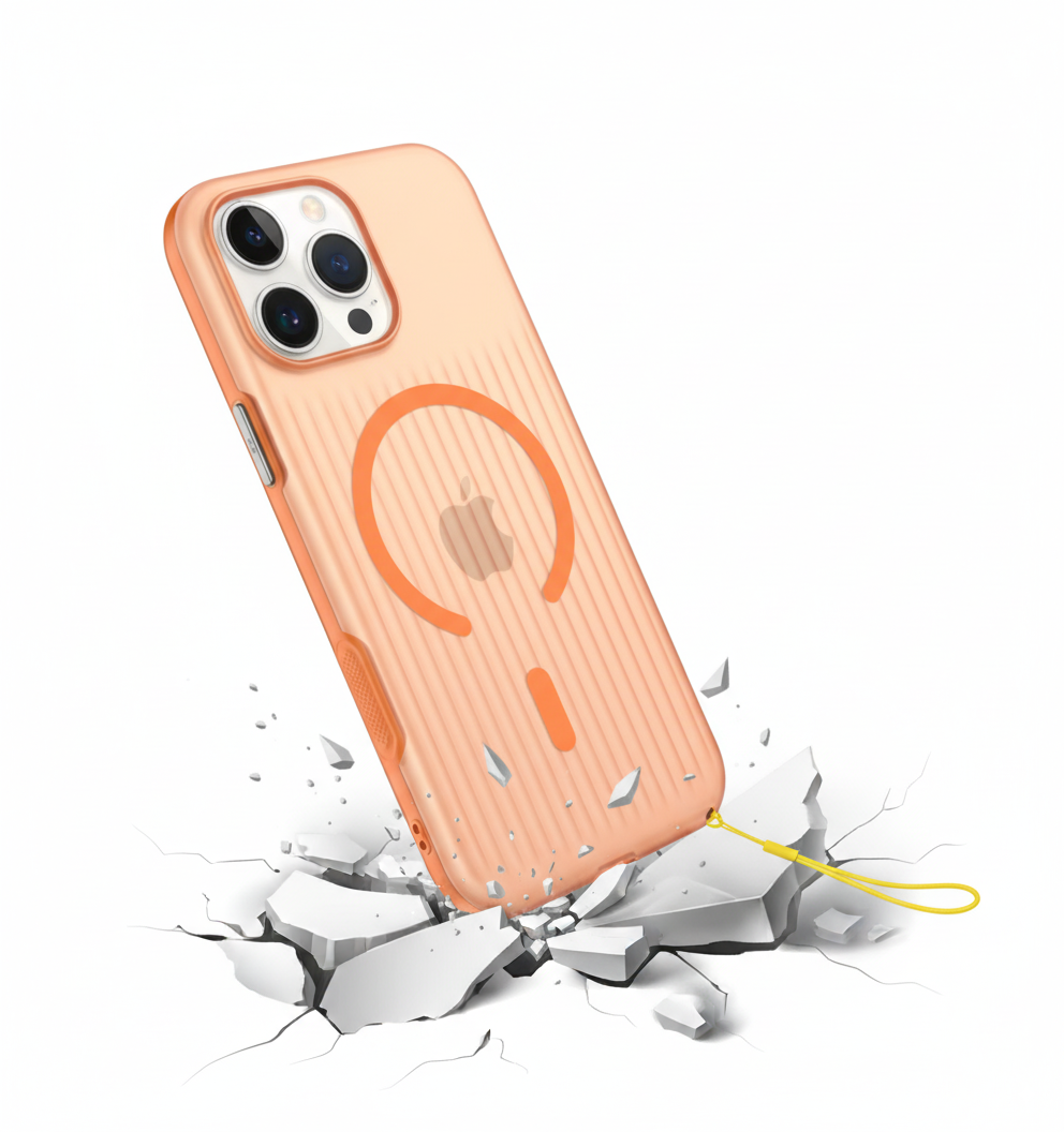 iPhone 17/17 Pro/17 Pro Max Matte MagSafe Case – Shockproof with AI Camera Button