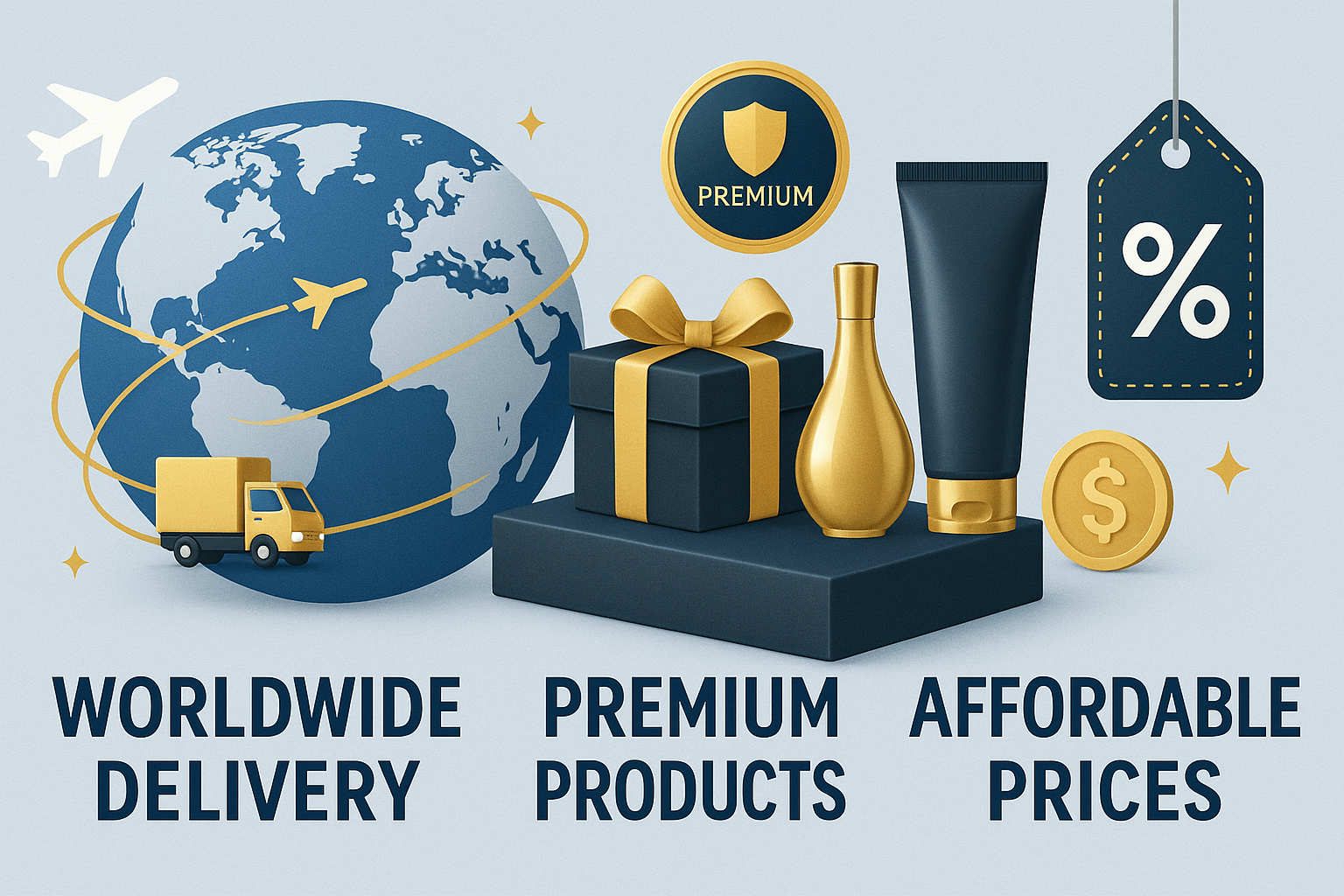 Worldwide Delivery | Premium Products | Affordable Prices